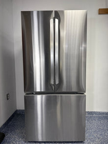 The LG LF21G6200S refrigerator from the front, a counter-depth French door model for a great deal in Kansas.
