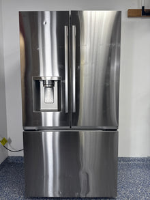 The LG LF24Z6530S refrigerator from the front, a counter-depth French door model with the Craft Ice™ feature, for a great deal in Kansas.