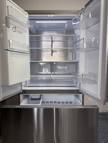 The front dispenser area of the LG LF24Z6530S, showing the Dual Ice Maker and Tall Dispenser, for sale in Kansas.
