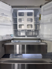 The interior of the LG LF29S8330S refrigerator, showcasing its Linear Cooling™ technology, for sale in Kansas.