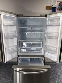 LG LFDS22520S French door refrigerator interior storage in Overland Park KS