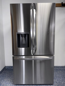 LG LRFXC2606S counter-depth french door refrigerator front view Kansas City kitchen