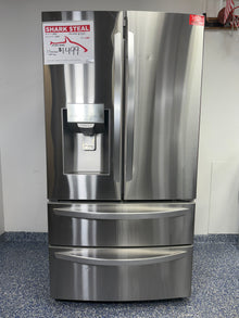 LG LRMXS2806S Smart Double Freezer refrigerator front view Kansas City kitchen