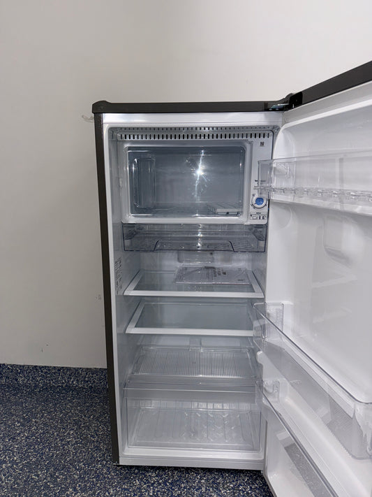 LG LRONC0605V compact mini refrigerator with reversible door, discounted at Appliance Shark in Kansas City.