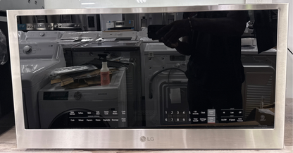 LG MVEL2033F 2.0 cu. ft. over-the-range microwave in stainless steel, scratch and dent special at Appliance Shark in Kansas City.