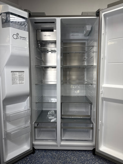 LG LL27T3530S French door refrigerator featuring Smart Cooling system, offered at Appliance Shark as a scratch and dent deal in Kansas City.