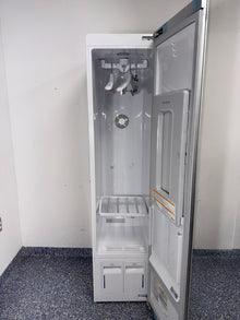 LG S3WFBN Styler steam closet angled view in Overland Park Kansas City