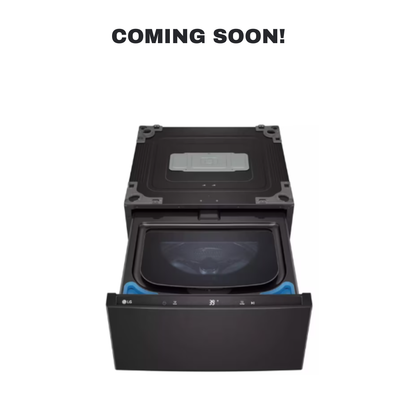 LG WD300CB SideKick pedestal washer installed under LG front load washer in Overland Park Kansas City area