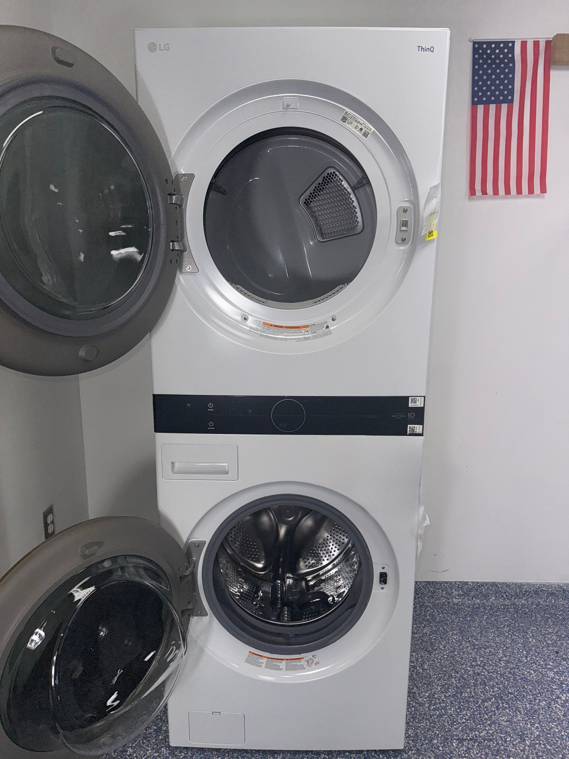 LG WKE100HWA WashTower Center Control panel in Kansas City