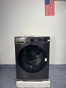 Front view of the LG WM6998HBA 5.0 cu ft WashCombo™ all-in-one washer/dryer, available in Overland Park, KS.