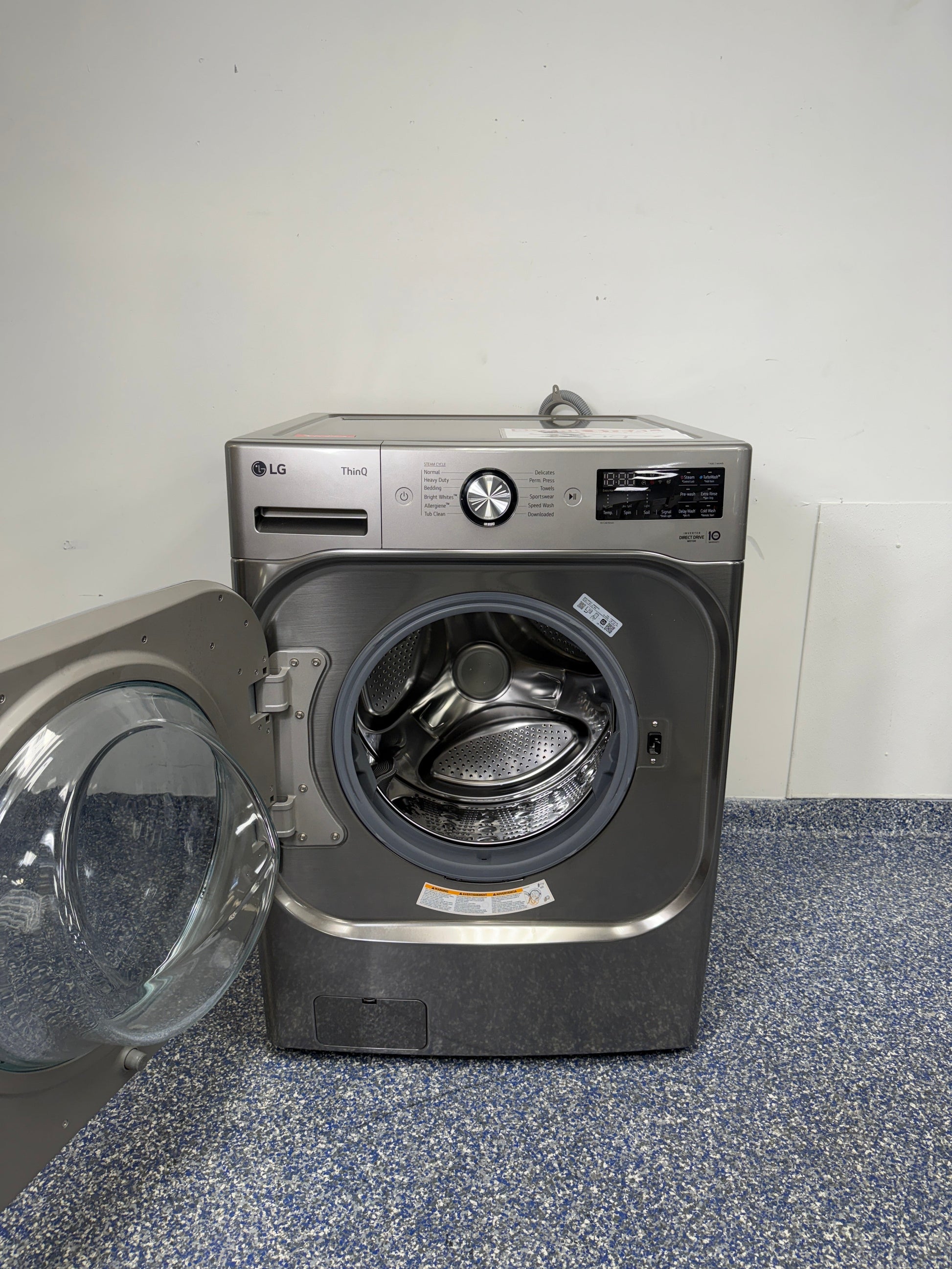 LG WM8980HVA front load washer control panel in Kansas City