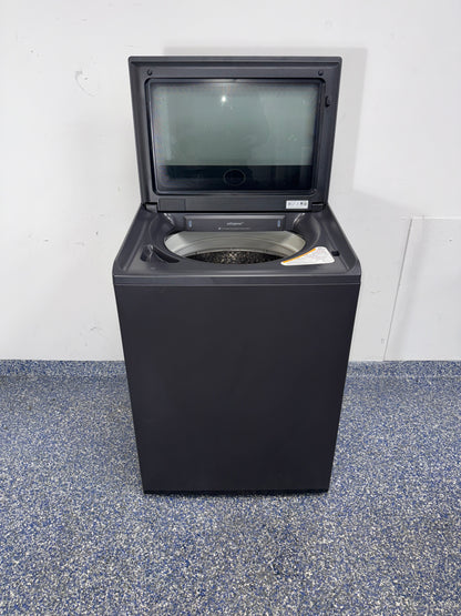 LG WT8600CB top load washer angled view in Overland Park Kansas City
