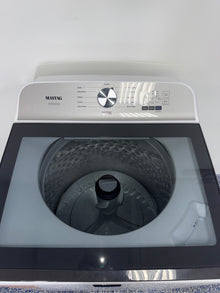 Power™ agitator inside MAYTAG MVW6500MW top load washer, available as a scratch and dent deal in Kansas City.