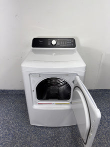 MIDEA MLTE45N4BWW electric dryer angled view in Overland Park Kansas City
