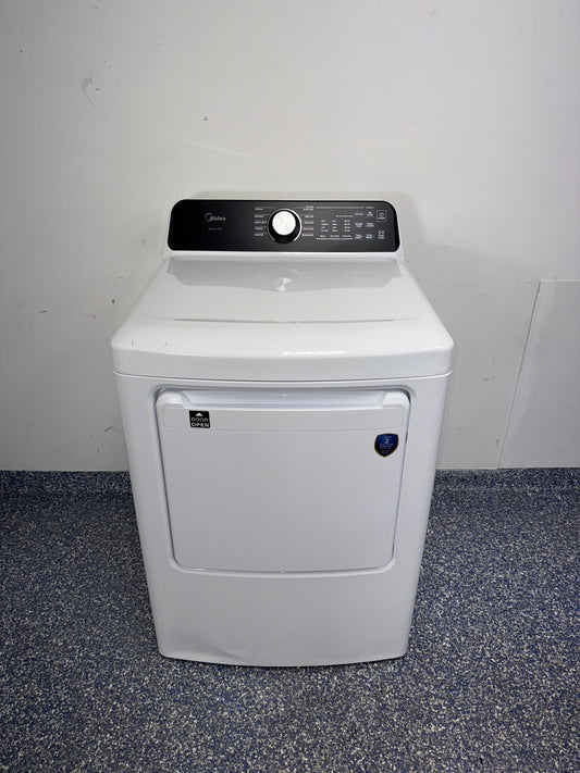 MIDEA MLTE45N4BWW electric dryer front view in Overland Park Kansas City