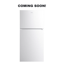 MIDEA MRT18D3BWW top freezer refrigerator front view in Overland Park Kansas City