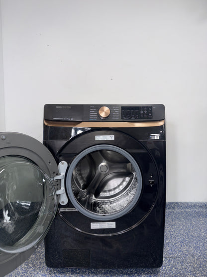The SAMSUNG 5.0 cu. ft. front load washer, model WF50BG8300AVUS, available at Appliance Shark.