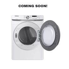 SAMSUNG DVE45T6000W electric dryer angled view in Overland Park Kansas City