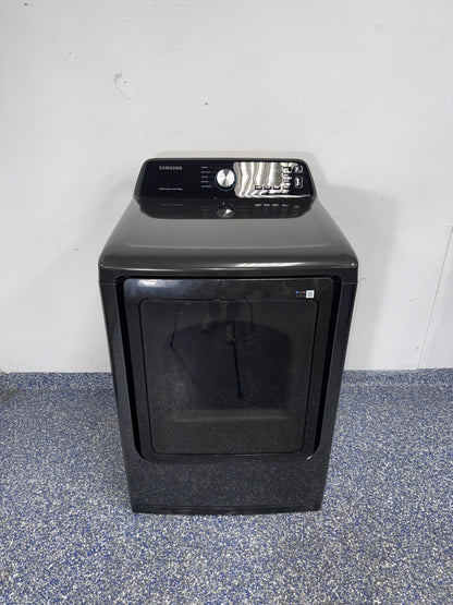 SAMSUNG DVE47CG3500V electric dryer front view in Overland Park near Kansas City