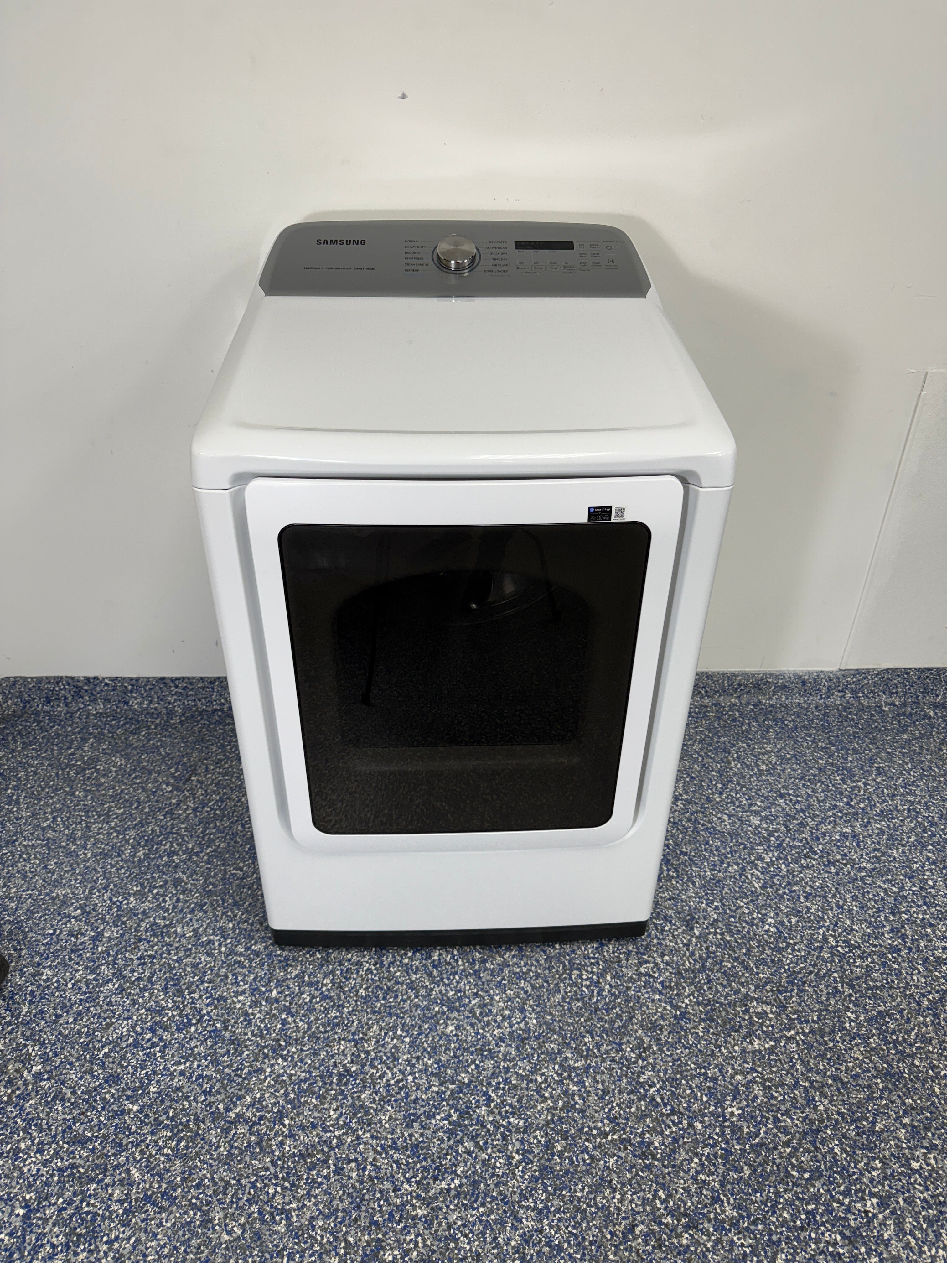 SAMSUNG DVE52A5500W 7.4 cu ft capacity drum interior view Kansas City home