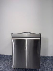 Front view of the SAMSUNG DW80CG5450SR dishwasher, highlighting the powerful StormWash+ system and a great deal in Kansas.