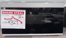 SAMSUNG ME21DB670012 Bespoke over-the-range microwave in stainless steel, available at Appliance Shark as the best scratch and dent microwave deal in Kansas City.
