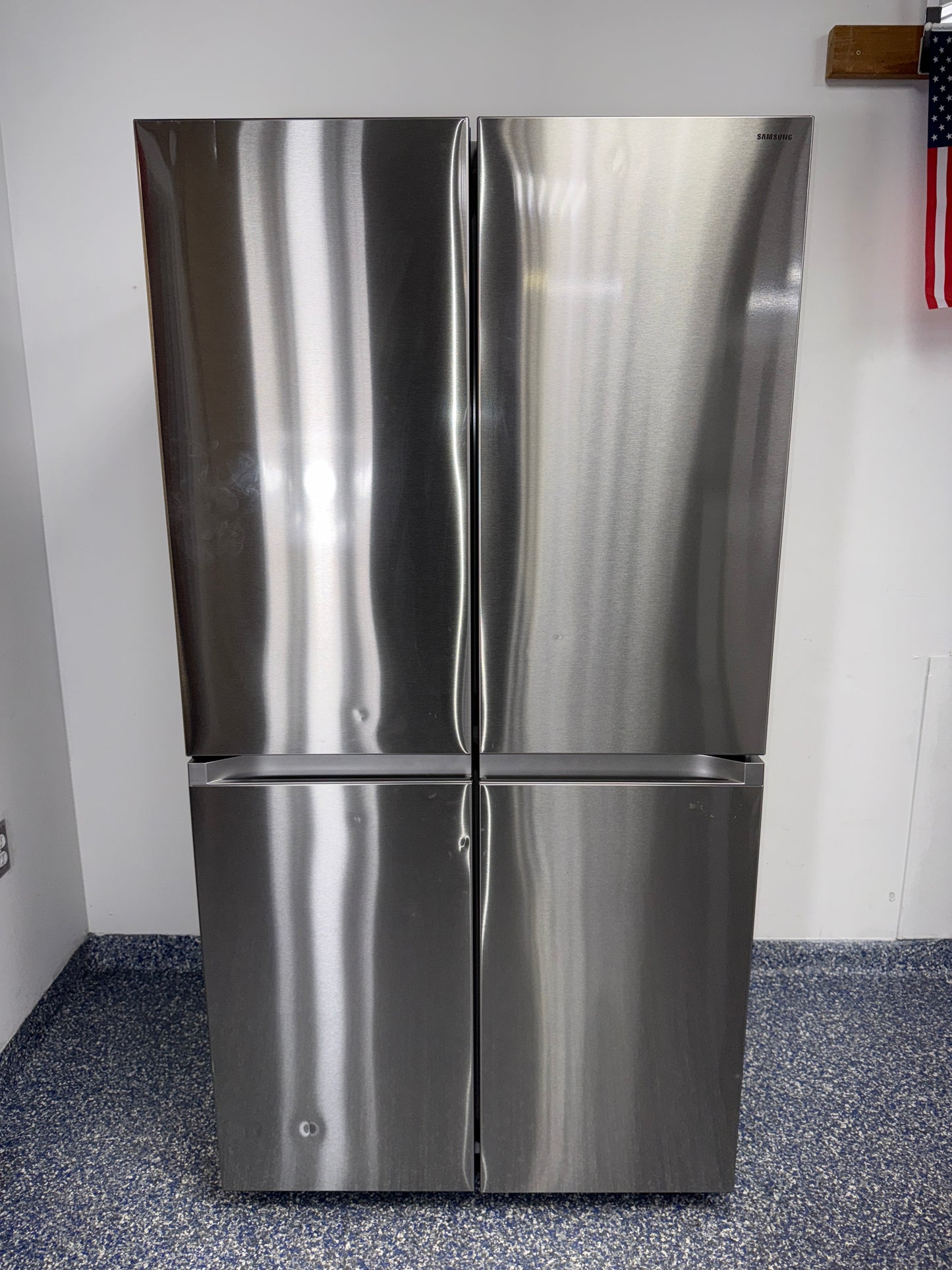 SAMSUNG RF23B7671SR French door refrigerator installed in a Kansas City area kitchen.
