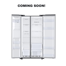 SAMSUNG RS27T5200SR side-by-side refrigerator exterior water and ice dispenser in Overland Park near Kansas City