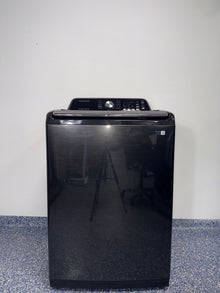The SAMSUNG WA47CG3500AV top load washer from the front, highlighting its Super Speed Wash feature and a great deal in Kansas.