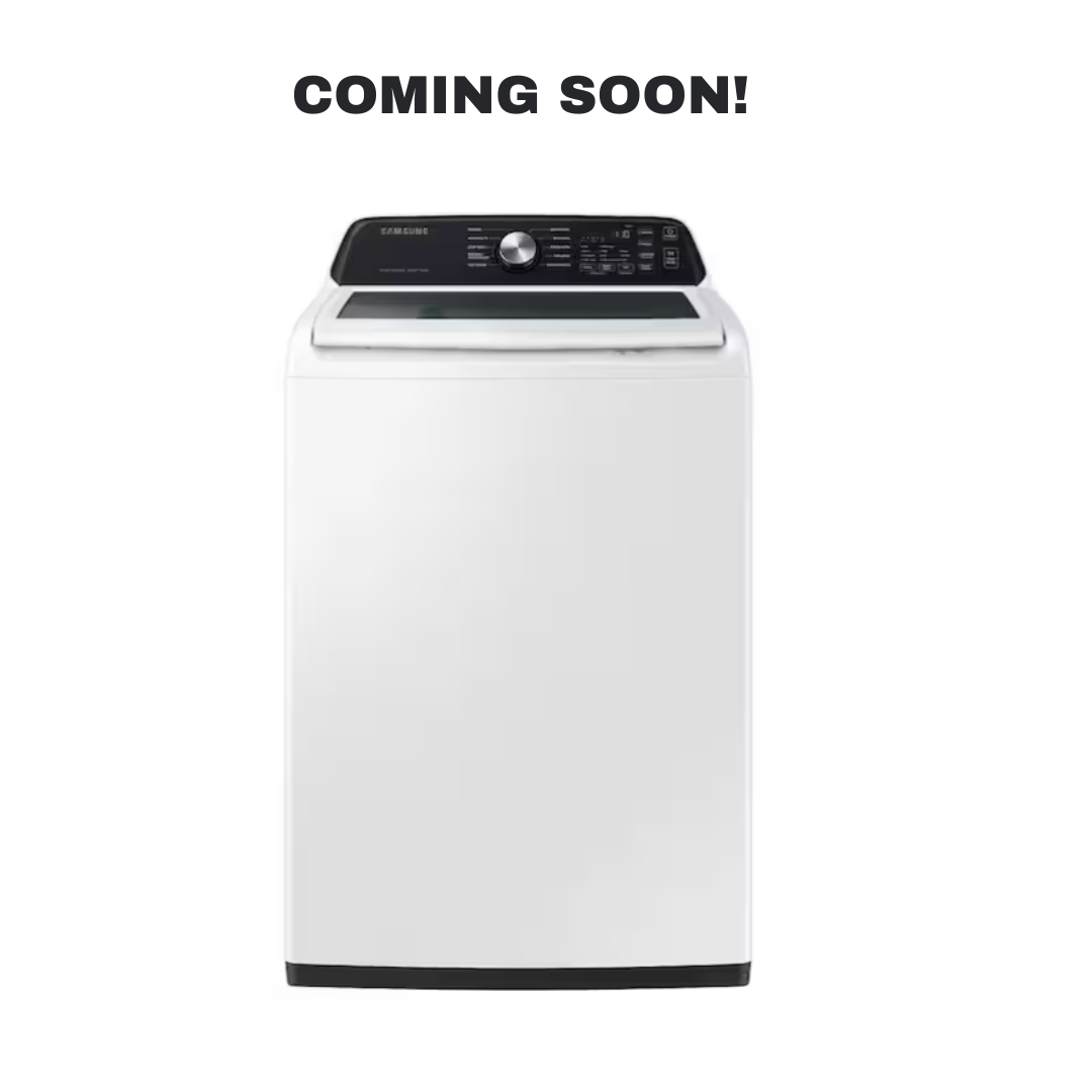 SAMSUNG WA47CG3530AW top load washer front view in Overland Park Kansas City