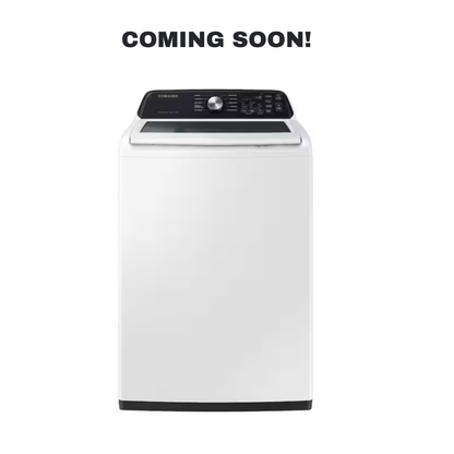SAMSUNG WA47CG3530AW top load washer front view in Overland Park Kansas City