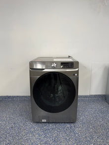 The SAMSUNG WF45B6300AP front load washer from the front, highlighting its Super Speed Wash feature and a great deal in Kansas.