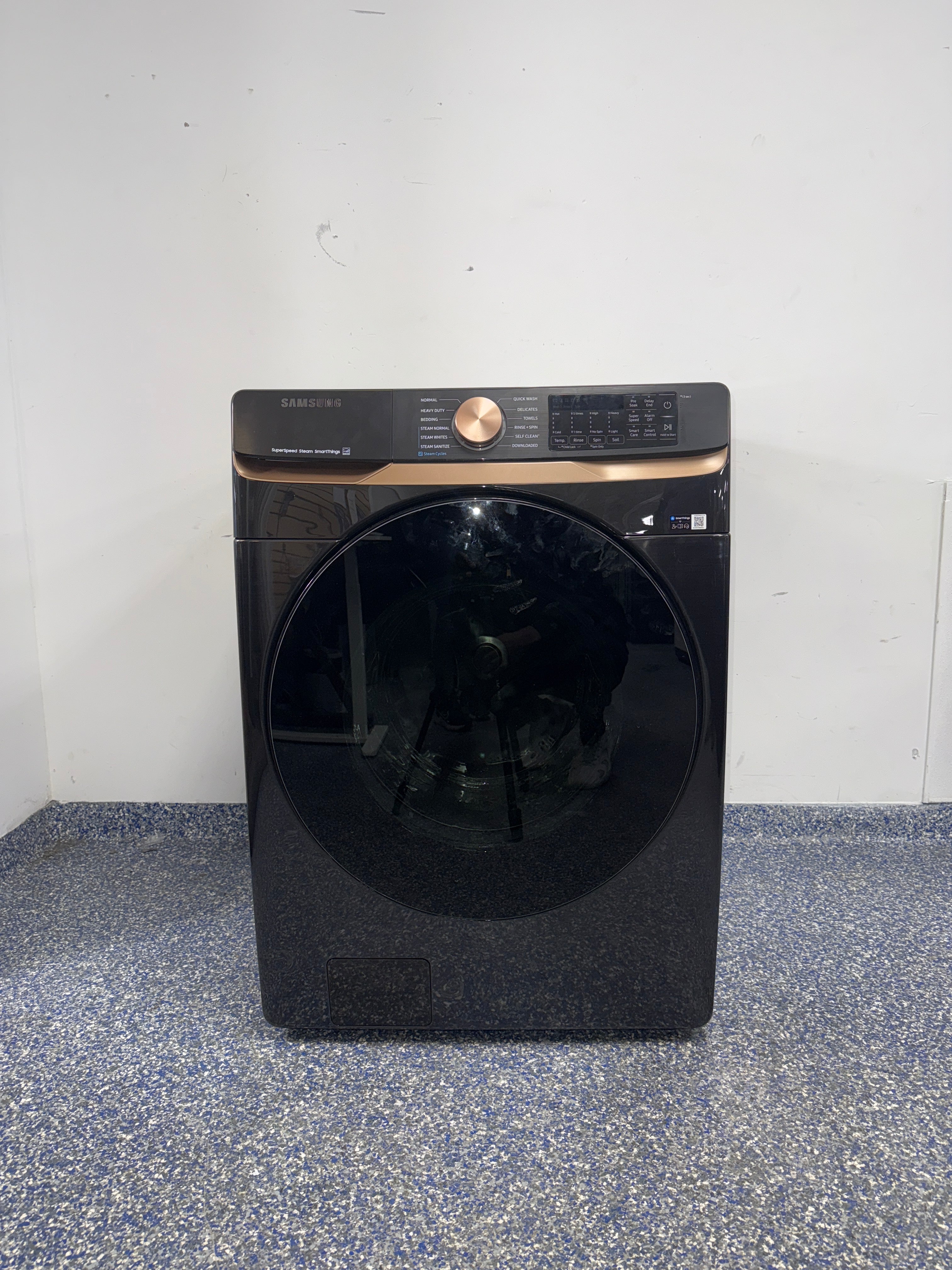 SAMSUNG WF50BG8300AV front load washer front view in Overland Park Kansas City