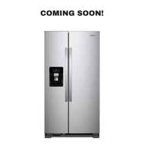 Discount WHIRLPOOL side-by-side refrigerator at Appliance Shark. Overland Park’s premier scratch and dent appliance store.