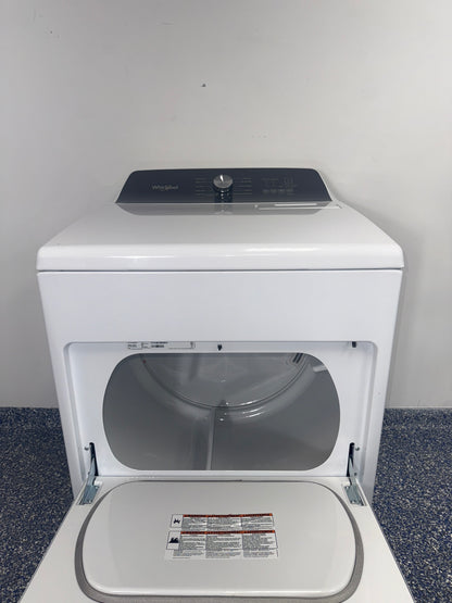 Whirlpool WED5010LW1 interior light and drum detail Kansas City home