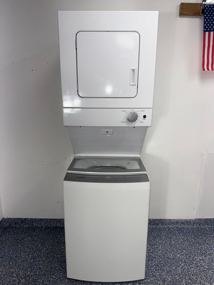 WHIRLPOOL WET4024HWO 1.6 cu. ft. top load stacked laundry center in Overland Park Kansas City area