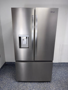 WHIRLPOOL WRFF3536SZ french door refrigerator front view in Overland Park near Kansas City