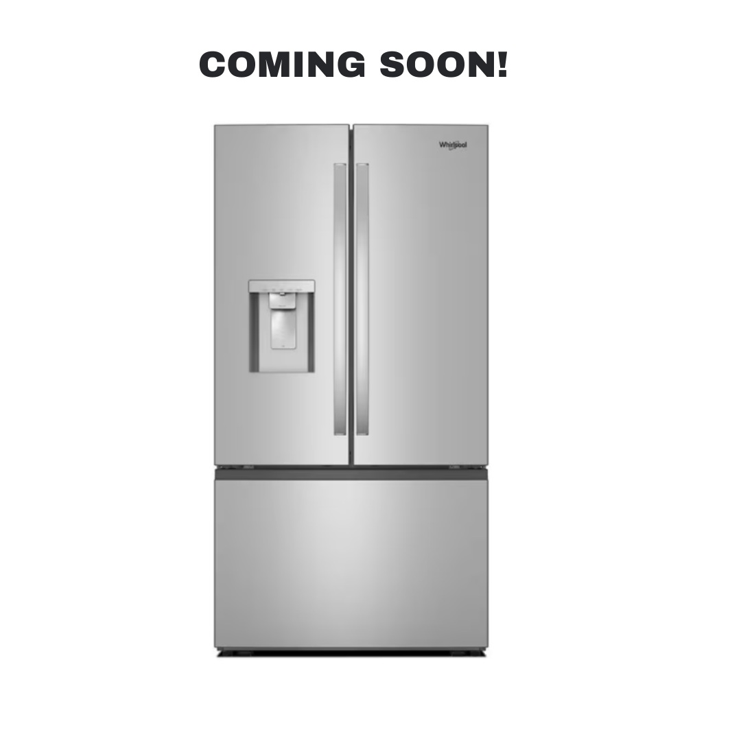 WHIRLPOOL WRFF3736SZ French door refrigerator front view in Overland Park near Kansas City