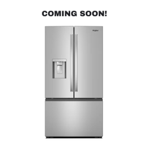 WHIRLPOOL WRFF3736SZ French door refrigerator front view in Overland Park near Kansas City