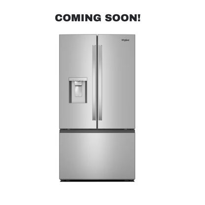 WHIRLPOOL WRFF3736SZ French door refrigerator front view in Overland Park near Kansas City