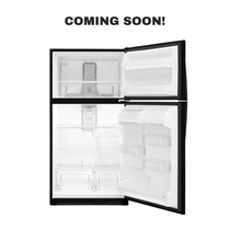 WHIRLPOOL WRT311FZDB top freezer refrigerator angled view in Overland Park Kansas City