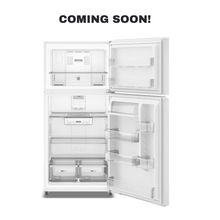 WHIRLPOOL WRTX5419SW top freezer refrigerator angled view in Overland Park Kansas City