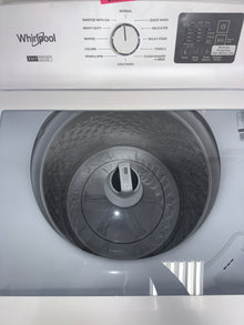A view of the control panel on the WHIRLPOOL WTW4307SW, showing the Deep Water Wash Option, for sale in Kansas.
