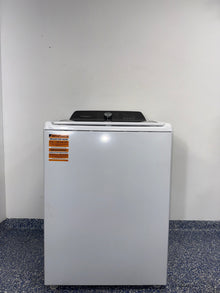 The WHIRLPOOL WTW5020SW top load washer from the front, highlighting its Smooth Impeller and a great deal in Kansas.